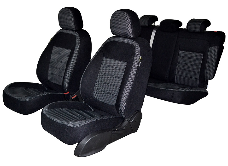 Set Huse Scaun Dedicate Umbrella Fit Volkswagen Passat B8 2015→ (Bancheta Fractionata) Cu Tetierele Spate In Forma De L 56123_KV