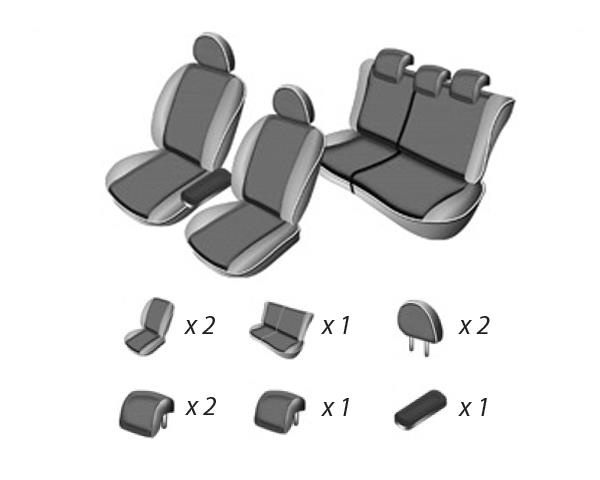 Set Huse Scaun Ford Focus Ii Hatchback 2004-2010 Umbrella 017 45914