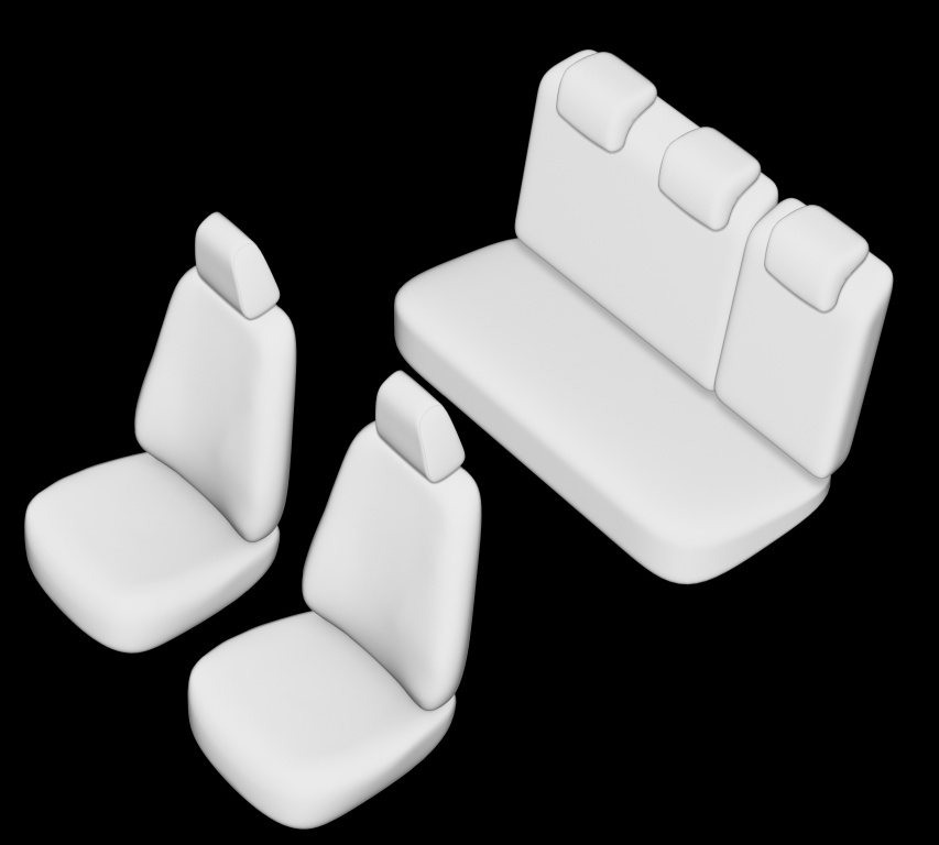 SET HUSE SCAUN SKODA FABIA 2013- (BANCHE
