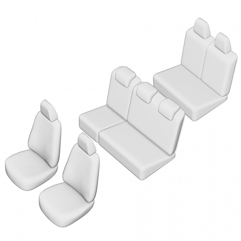 SET HUSE SCAUN UMBRELLA PENTRU DACIA LOGAN MCV 7 L