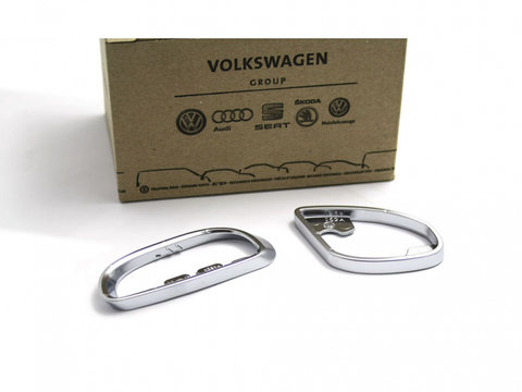 Set Inele Ornament Maner Usa Fata Dreapta Oe Volkswagen Passat B7 2010-2015 Aluminiu 3AA8981983Q7