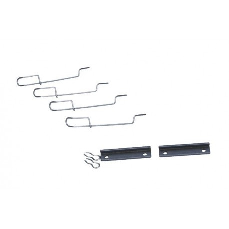 Set instalare Placute de frana spate pentru PEUGEOT 106/206/306 93- D42386A