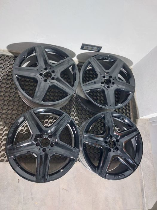 Set jante 20 originale mercedes gle ml w166 x166 amg 9j et57 negre