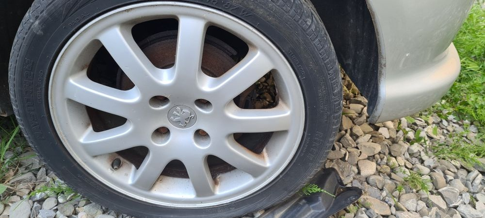 Set Jante 205/45r16 în 4 prezoane Peuge