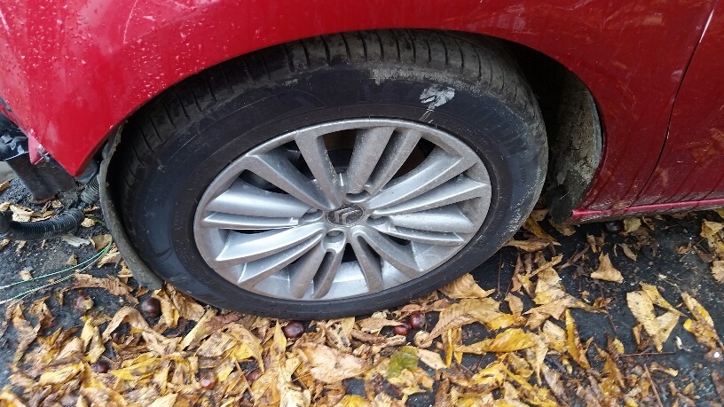 Set jante aliaj+cauciucuri vara pentru Citroen C4 2011