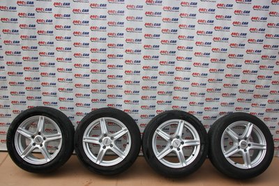 Set jante aliaj Dezent cu anvelope R16 Hankook VW 