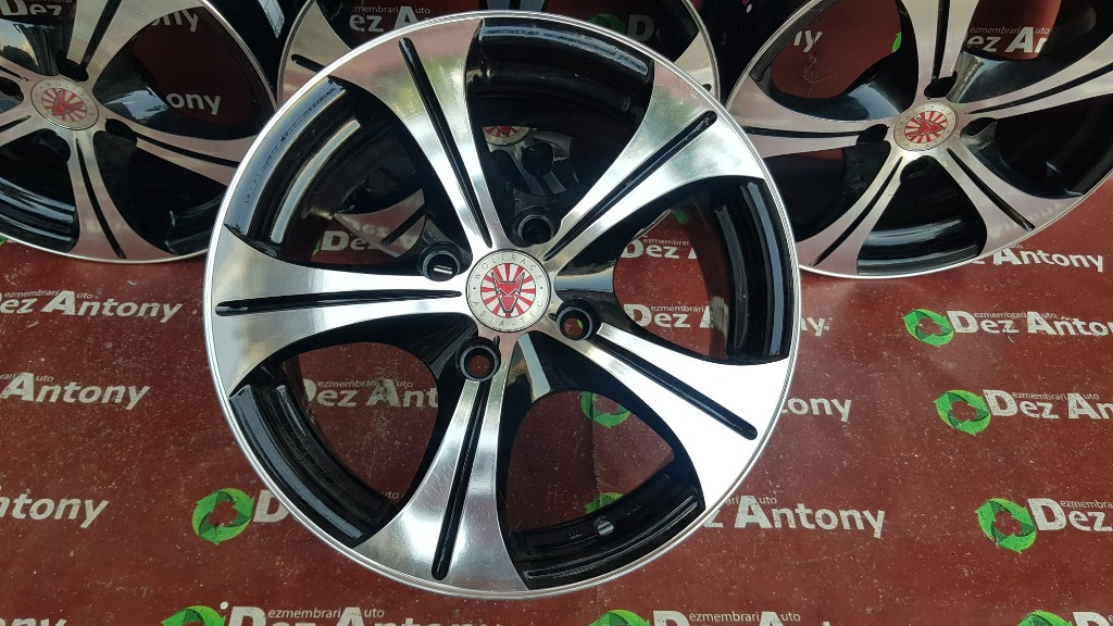 Set jante aliaj NOI Wolfrace Asia-Tec 15x6.5j 4x108