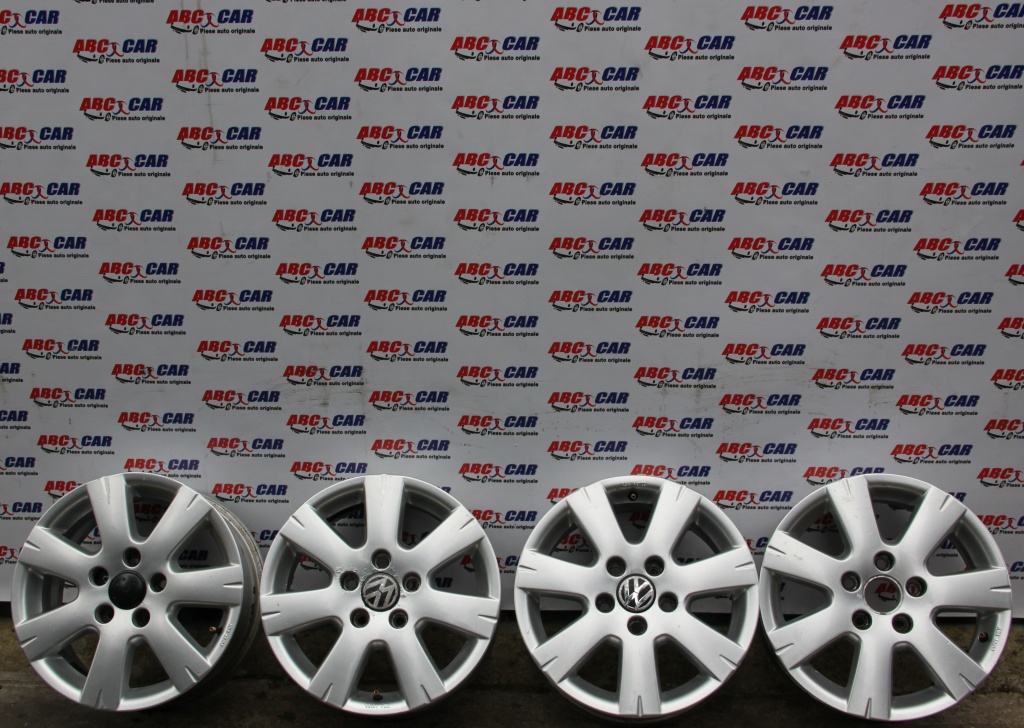 Set jante aliaj R15 5X112 ET 50 VW Golf 5 cod: 2K1071495 model 2007