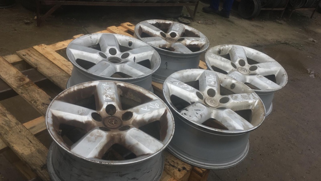 Set jante roti aliaj TOYOTA RAV 4 2003 16"