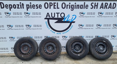 Set jante tabla cauciucuri 5x110 195/65/R15 Opel A