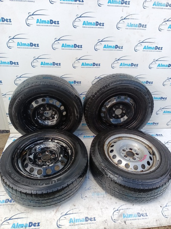 Set jante tabla cu cauciucuri 195/75R16 Mercedes Vito W447 Viano Tourer