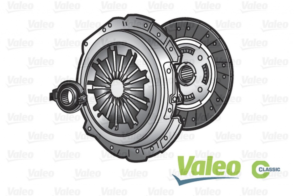 Set kit ambreiaj LANCIA DELTA II 836 VALEO 786042