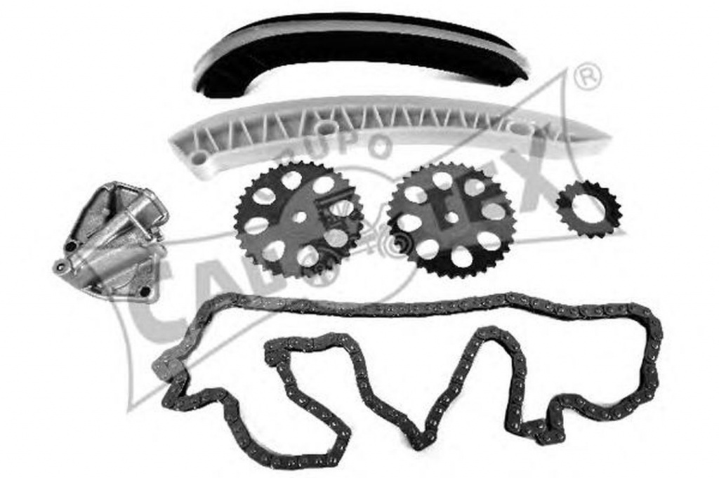 Set kit lant distributie VW POLO 6R 6C CAUTEX 4624