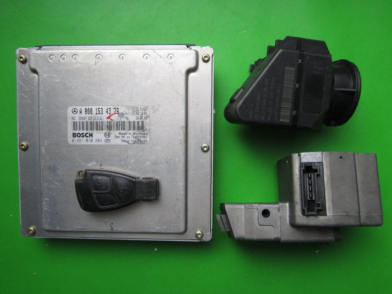 SET Kit pornire Mercedes E 2.2CDI A0001534379 0281010804 EDC15C6