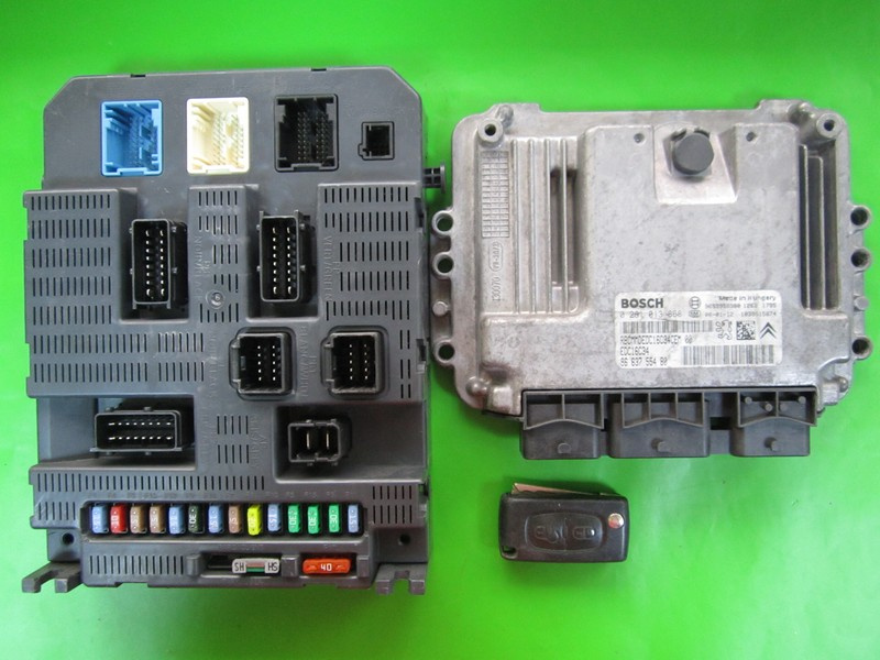 SET Kit pornire Peugeot 207 1.6HDI 9663755480 0281013868 EDC16C34