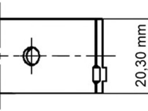 Set lagar biela 77268610 KOLBENSCHMIDT pentru Opel Kadett Opel Ascona Opel Vectra Opel Omega Opel Calibra Opel Frontera Opel Astra Daewoo Nubira Daewoo Leganza