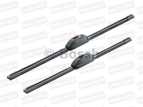 Set lame stergator fata PLAT 2 bucati Aerotwin BOSCH 530mm/450mm AF531 ALFA ROMEO 166 (936_ AUDI A3 (8L1) CITROEN C3 Pluriel (HB_ DAIHATSU GRAN MOVE TERIOS FIAT DOBLO Cargo (223_) FIAT FULLBACK Pick-up (502_ 503_ KIA PREGIO SEPHIA SHUMA RIO MAZDA 3 M