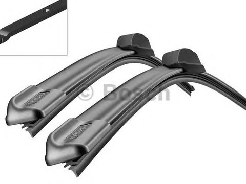 Set lamela stergator 650/500 MM VALEO SILENCIO FLAT BLADE SET - cu spoiler PEUGEOT 807 (E) - Cod intern: W20007885 - LIVRARE DIN STOC in 24 ore!!!