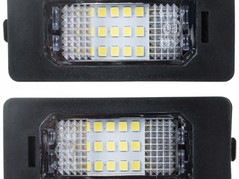Set Lampi LED numar inmatriculare pentru BMW E90 E91 E60 E61 X5 X6 E39 , sunt noi