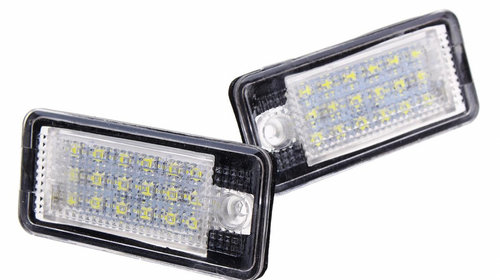 Set Lampi Numar Inmatriculare Led Audi A