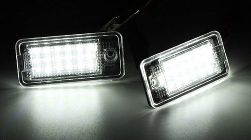 Set Lampi Numar Inmatriculare Led Audi A