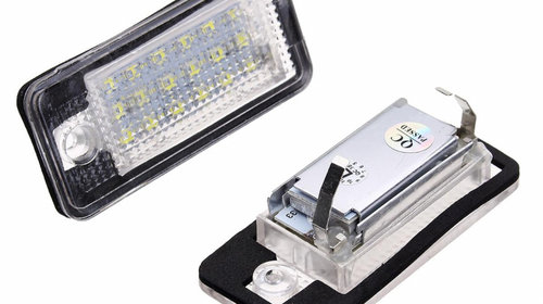 Set Lampi Numar Inmatriculare Led Audi A