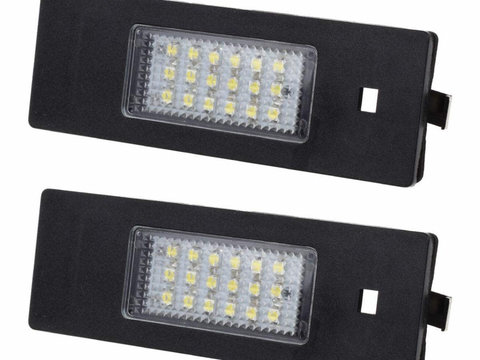 Set Lampi Numar Inmatriculare Led Bmw Seria 1 E81 2006-2012 B105-047