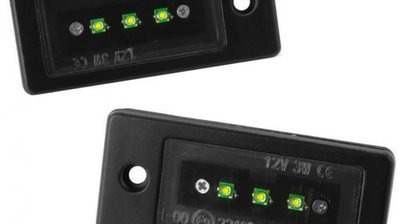 Set Lampi Numar Inmatriculare Led Cree Audi A4 B6 