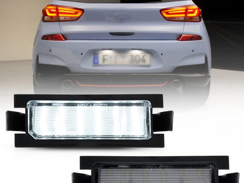 Set Lampi Numar Inmatriculare Led Hyundai Accent 4 2011-2017 BTLL-126