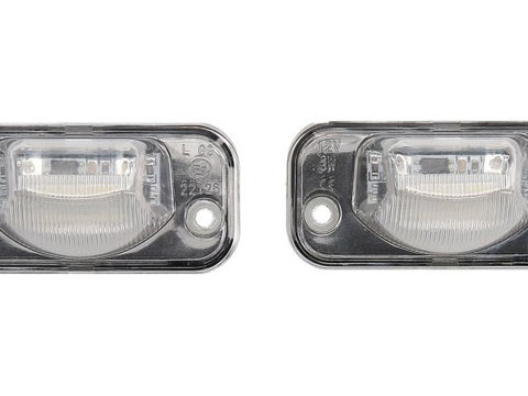 Set Lampi Numar Inmatriculare Led M-Tech Volkswagen Caddy 3 2004-2010 CLP104