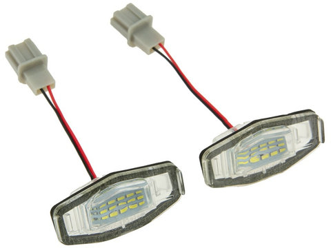 Set Lampi Numar Inmatriculare Led Nty Honda Civic 7 2000→ Sedan ELP-HD-001