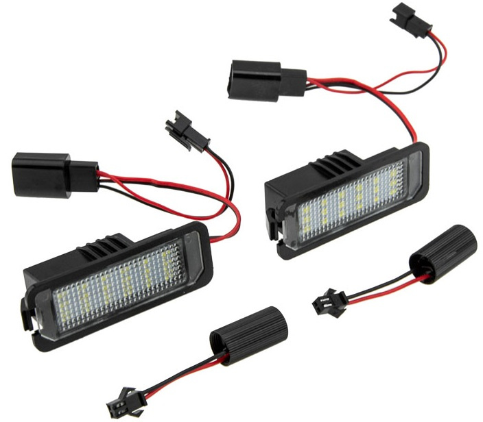 Set Lampi Numar Inmatriculare Led Nty Seat Altea XL 2006→ ELP-VW-002