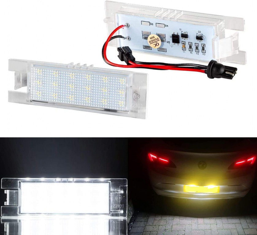 Set Lampi Numar Inmatriculare Led Opel Astra J 2009-2015 O101-71001