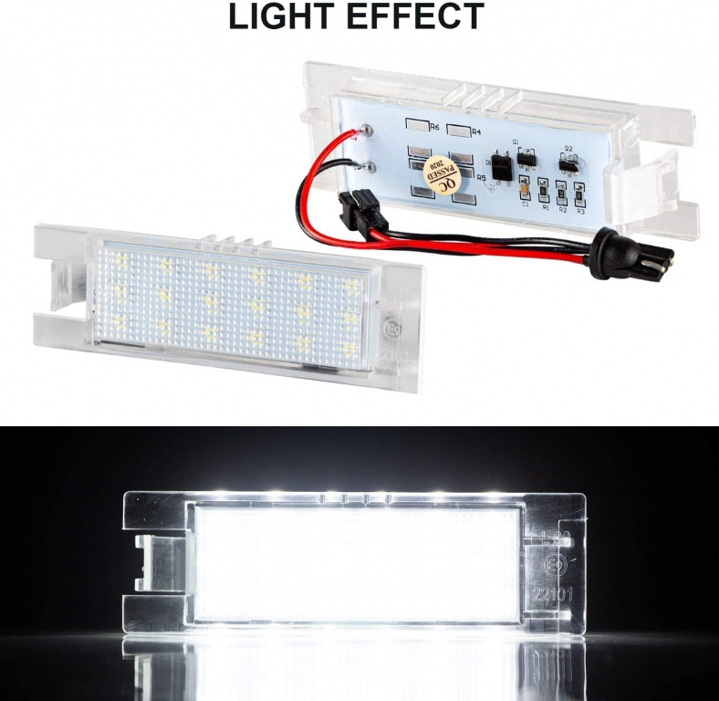 Set Lampi Numar Inmatriculare Led Opel Z