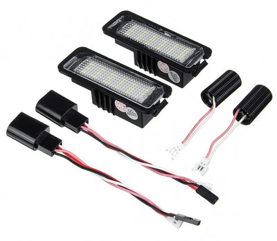 Set Lampi Numar Inmatriculare Led Porsche Panamera