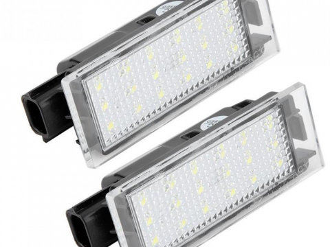 Set Lampi Numar Inmatriculare Led Renault Espace 4 2002→ R101-71601