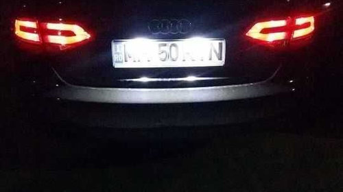 Set lampi numar led Audi Q7, A3, A4 (B6,