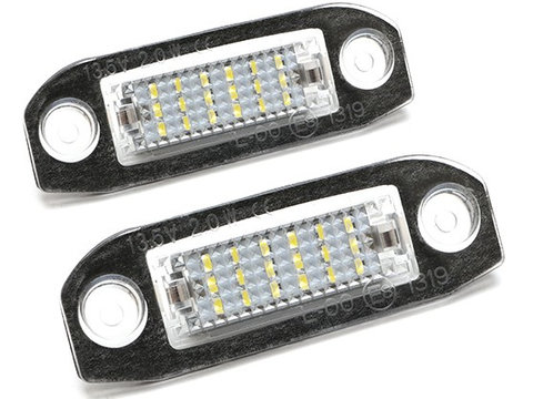 Set Lampi Numar Led Volvo S40, S60, S80, XC60, XC 90, V60, V70, C70 - BTLL-092