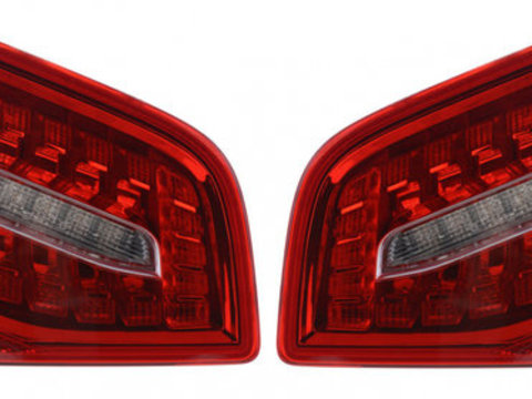 Set Lampi Stop Spate Dreapta + Stanga Interior Am Audi A6 C6 2008-2011 Sedan 4F5945094E + 4F5945093E Led SAN35096