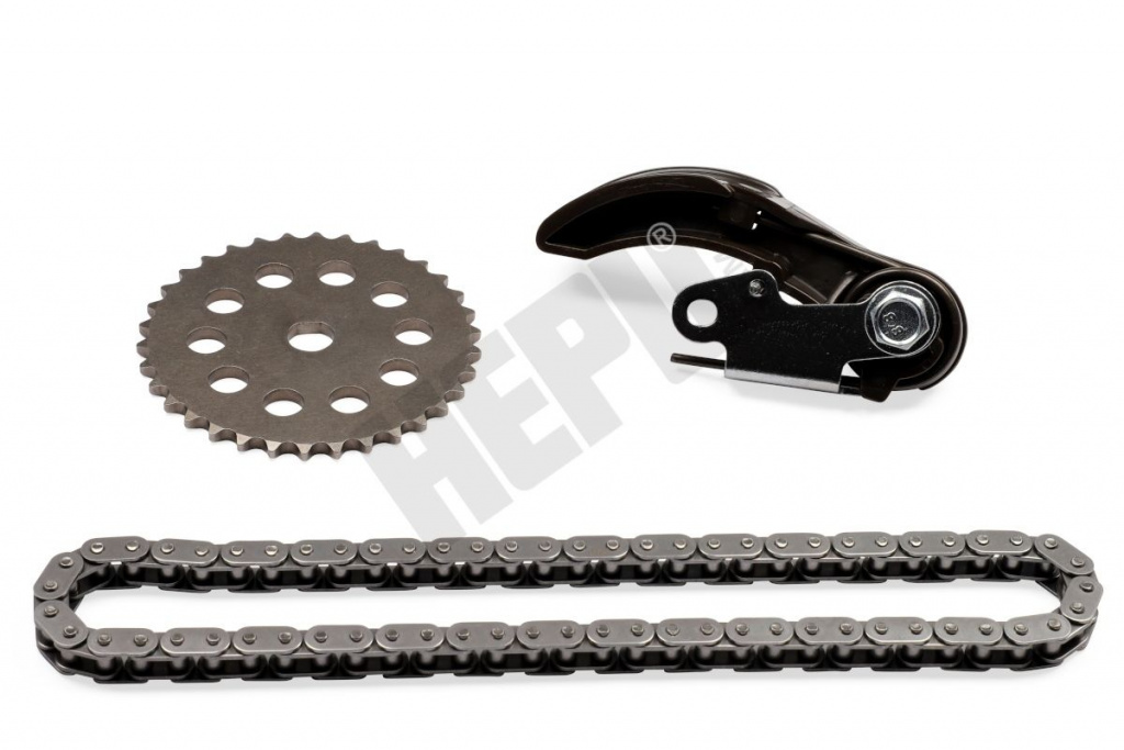 Set lant, antrenare pompa ulei HEPU 21-0614