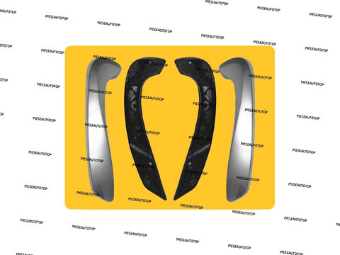 Set manere interioare fata Renault Megane 3 2008-2015 NOU 809540011R 809600017R (ARGINTIU)