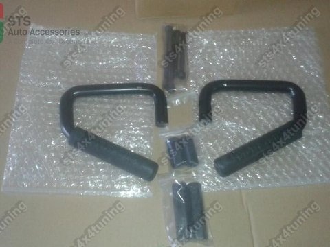 SET MANERE OTEL FATA JEEP WRANGLER JK 2007-2018 NEGRE ]2-USI]