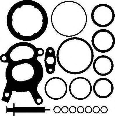 Set montaj turbina BMW Seria 5 (F10, F18) (2009 - 2016) ELRING 376.350