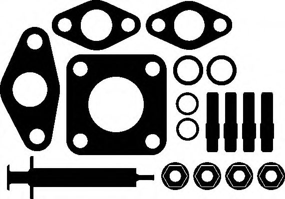 Set montaj turbina FIAT BRAVO II (198) (2006 - 2016) ELRING 434.420
