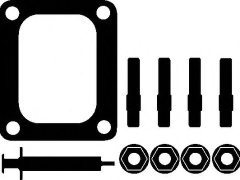 Set montaj turbina IVECO Stralis (2002 - 2016) ELRING 715.470