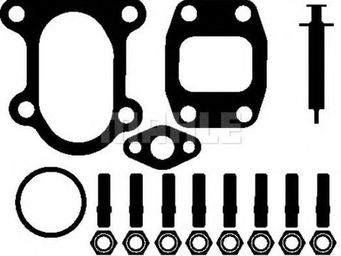 Set montaj turbina MERCEDES ATEGO 2 (2004 - 2016) MAHLE ORIGINAL 001 TA 17422 000