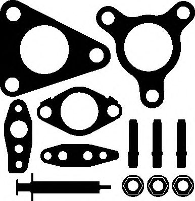 Set montaj turbina NISSAN X-TRAIL (T30) (2001 - 2013) ELRING 728.500