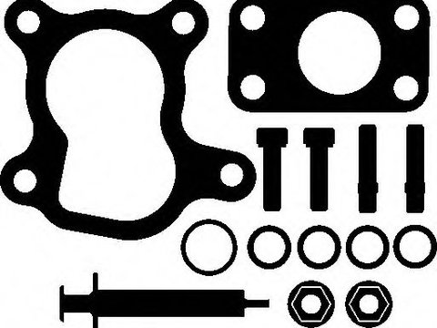 Set montaj turbina PEUGEOT 107 (2005 - 2016) ELRING 714.590