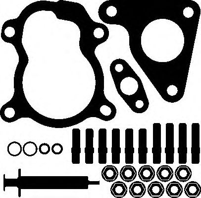 Set montaj turbina RENAULT TRAFIC II bus (JL) (2001 - 2016) ELRING 715.350