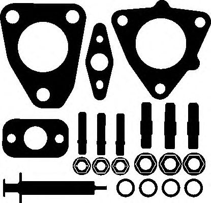 Set montaj turbina TOYOTA AURIS (NRE15_, ZZE15_, ADE15_, ZRE15_, NDE15_) (2006 - 2012) ELRING 731.160